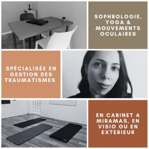 Sophrologue Sophrologie Yoga Mouvements oculaires Relaxation Développement Personnel Pleine Conscience Méditation Bien-être Miramas
